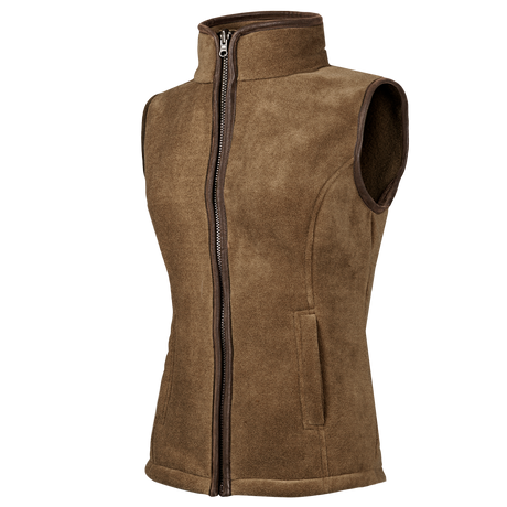Baleno Sally Ladies Fleece Gilet #colour_camel