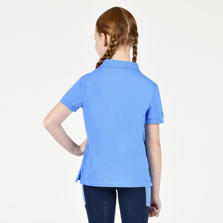 Dublin Childs Darcy Short Sleeve Polo #colour_coastal-blue
