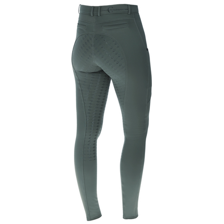 Covalliero Children's Riding Tights #colour_jade-green