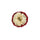 ShowQuest Newport Buttonhole #colour_burgundy-cream-gold